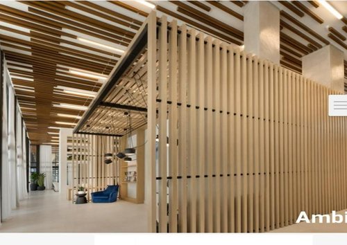 Exterior WPC Rafters Ceiling